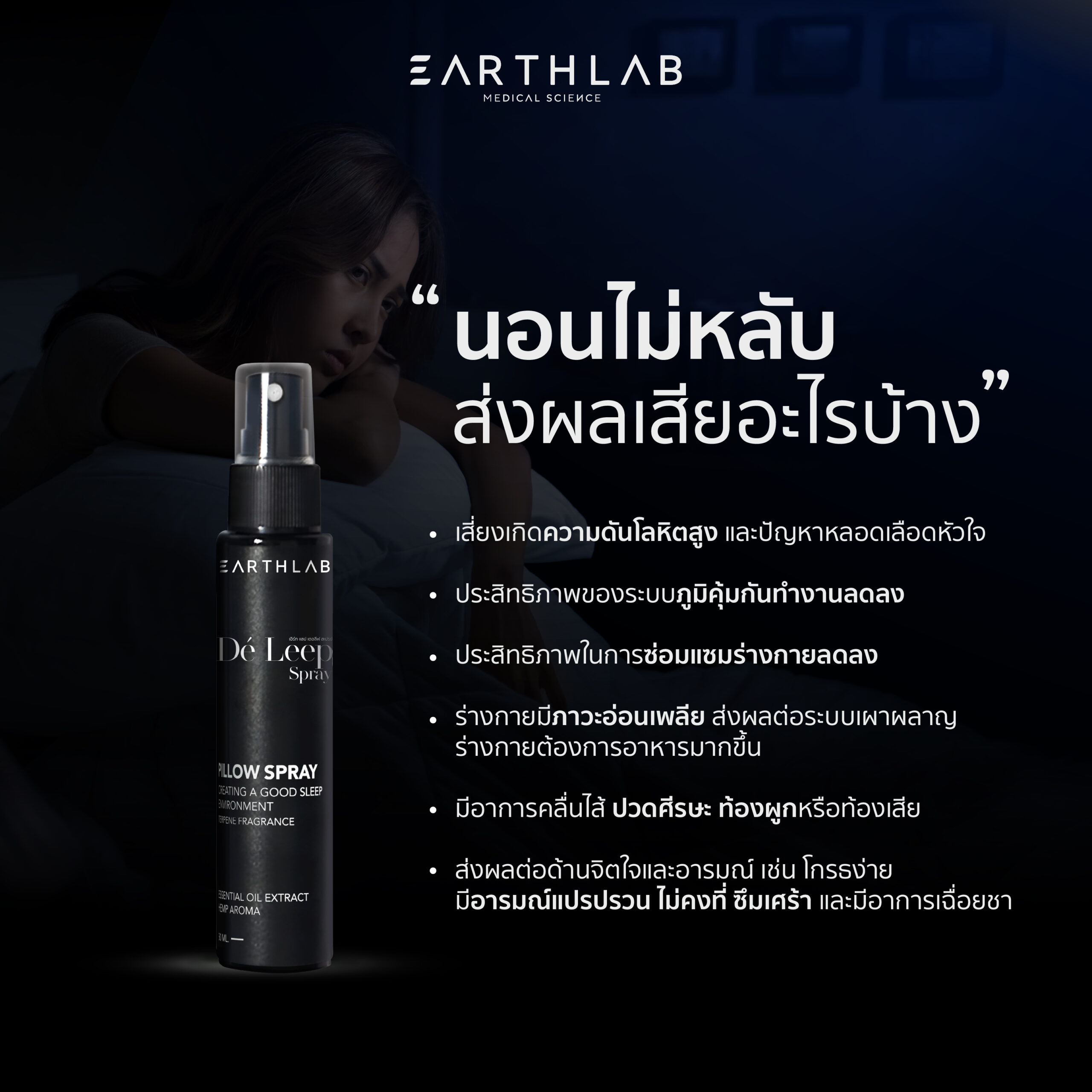 EARTHLAB DE'LEEP SPRAY 30ML - Image 3